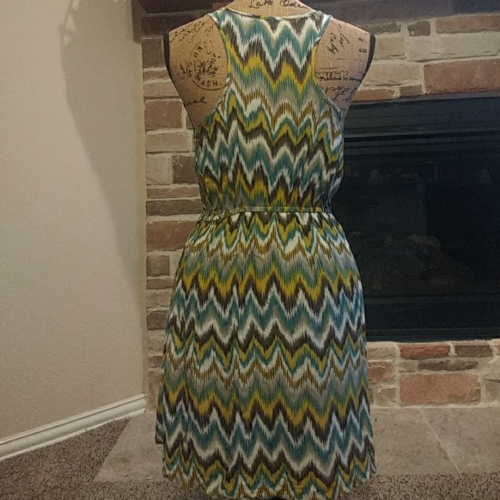 Annabella  Aztec print sundress sz S - Picture 4 of 7